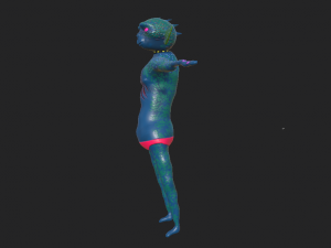 Sea monkey Modelo 3D