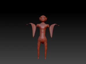 Fly monkey 3D Model