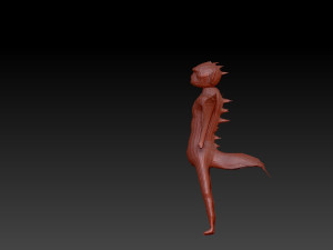 Fly monkey 3D Модель