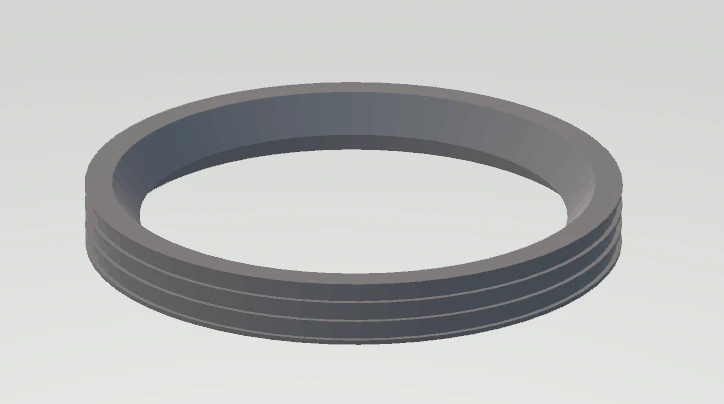 Rubber sealer 3D Model .c4d .max .obj .3ds .fbx .stl .blend 