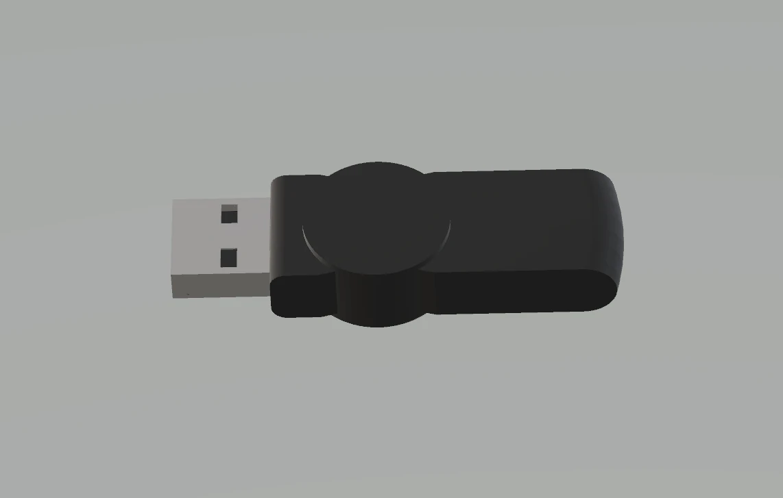 FleshUSB 3D Model .c4d .max .obj .3ds .fbx .stl .blend 