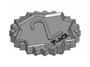 Set of medals 3D Model