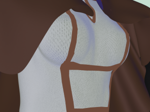 Set medieval fantasy light armor 3D Model