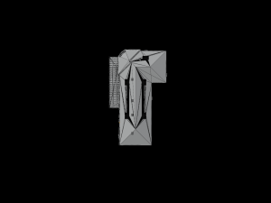 3D European Hotel 19-20 century Low-poly model 3Dモデル