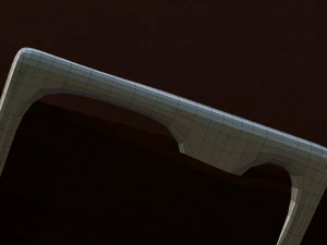 Set of bow quiver and arrows 3D Model