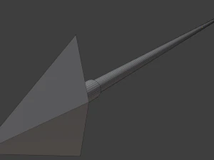 Set of bow quiver and arrows 3D Model