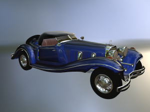 Roadster 30s Modello 3D