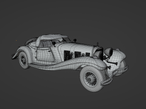 Roadster 30s Modello 3D