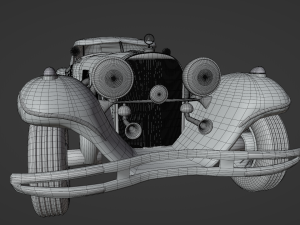 Roadster 30s Modello 3D