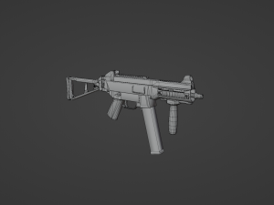 NATO Set of a modern soldier with a pack of weapons RIG 3D Model