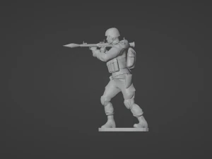 Set of Armies of the CIS countries Forces 25 STL models 3D Model