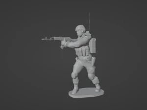 Set of Armies of the CIS countries Forces 25 STL models 3D Model