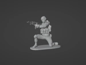 Set of Armies of the CIS countries Forces 25 STL models 3D Model