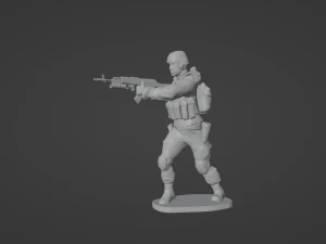 Set of Armies of the CIS countries Forces 25 STL models 3D Model