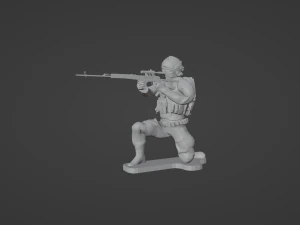 Set of Armies of the CIS countries Forces 25 STL models 3D Model