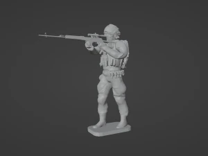 Set of Armies of the CIS countries Forces 25 STL models 3D Model