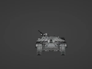 Tank T 72 B3 STL 3D Model