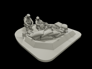 Heavy machinegun KORD STL 3D Модель