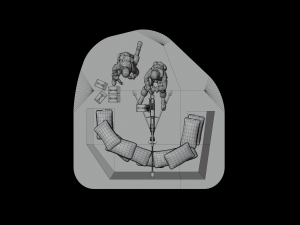Heavy machinegun KORD STL 3D Модель