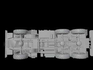 Multiple launch rocket system Grad STL Modelo 3D