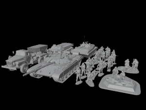 MEGA Pack of Armies of the CIS countries Forces 3D Model