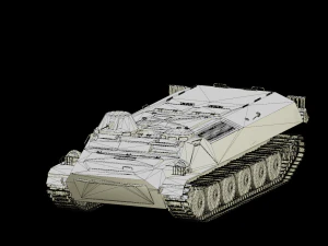 Multipurpose conveyor MT-LB STL 3D Model