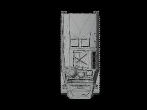 Multipurpose conveyor MT-LB STL 3D Model