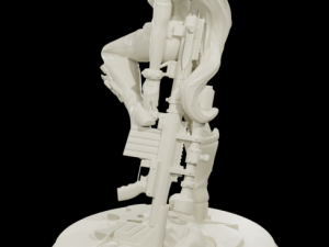 YOKO GurrenLagann STL Modelo 3D