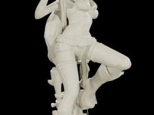 YOKO GurrenLagann STL Modelo 3D