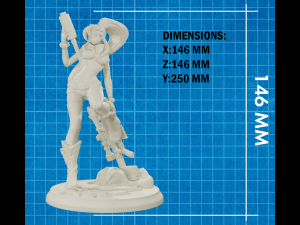YOKO GurrenLagann STL Modelo 3D