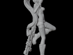 YOKO GurrenLagann STL Modelo 3D