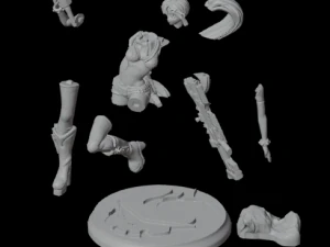 YOKO GurrenLagann STL 3D Model