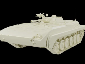 Infantry fighting vehicle BMP-1 3D Model
