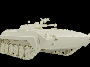 Infantry fighting vehicle BMP-1 3D Model
