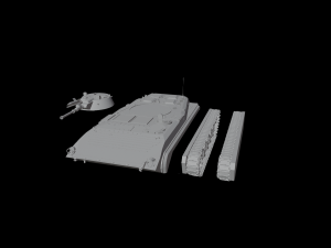 Infantry fighting vehicle BMP-1 3D 모델