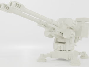 Defense turret Wh40k Modelo 3D