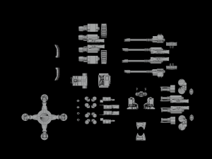 Defense turret Wh40k Modelo 3D