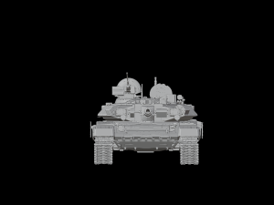 Main battle tank T90A Vladimirova STL 3D 모델