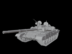 Main battle tank T90A Vladimirova STL 3D 모델
