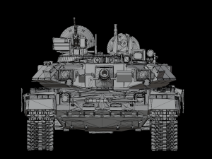 Main battle tank T90A Vladimirova STL 3D 모델