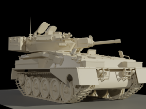 Assembly model CVR-T FV101 Scorpion STL Modèle 3D