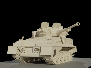 Assembly model CVR-T FV101 Scorpion-90 STL Modèle 3D