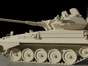 Assembly model CVR-T FV101 Scorpion-90 STL Modèle 3D