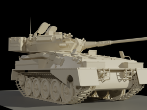 Assembly model CVR-T FV101 Scorpion-90 STL Modèle 3D