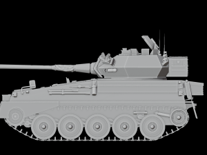 Assembly model CVR-T FV101 Scorpion-90 STL Modèle 3D