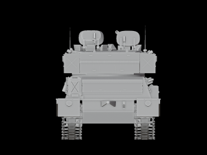 Assembly model CVR-T FV107 Simiter STL 3D 모델