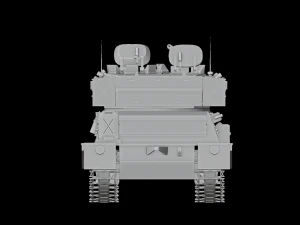 Assembly model CVR-T FV107 Simiter STL 3D Model