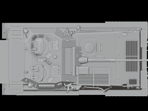 Assembly model CVR-T FV107 Simiter STL 3D 모델