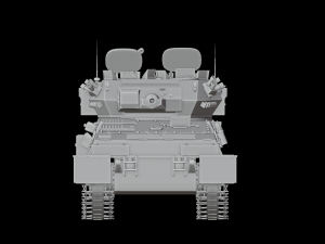 Assembly model CVR-T FV107 Simiter STL 3D 모델