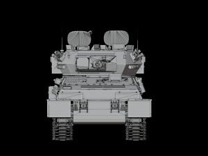 Assembly model CVR-T FV107 Simiter STL 3D 모델